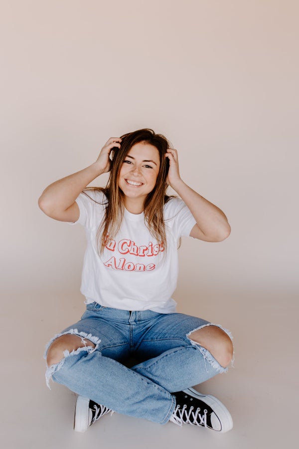 In Christ Alone Graphic Tee