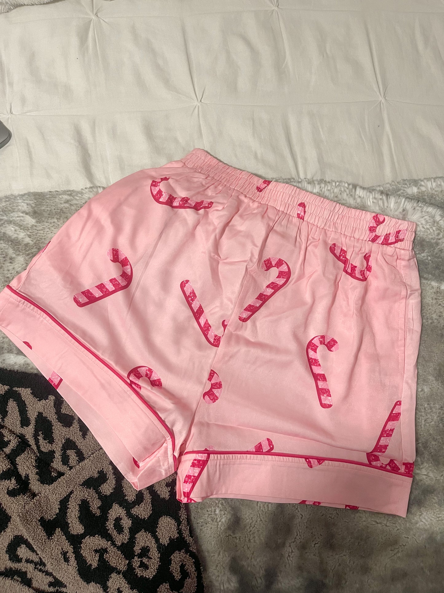 Candy Cane Christmas Pajama Set