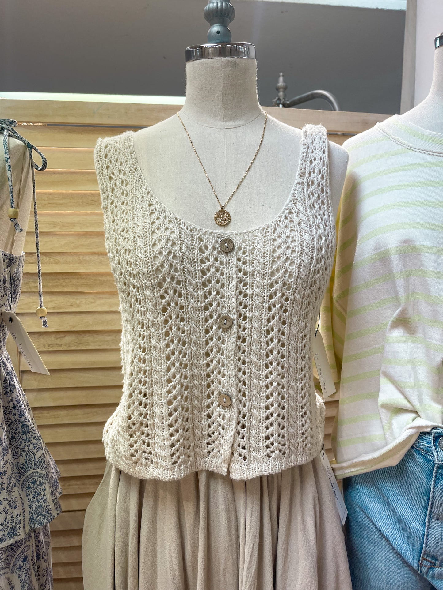 Coastal Crochet Crop Top