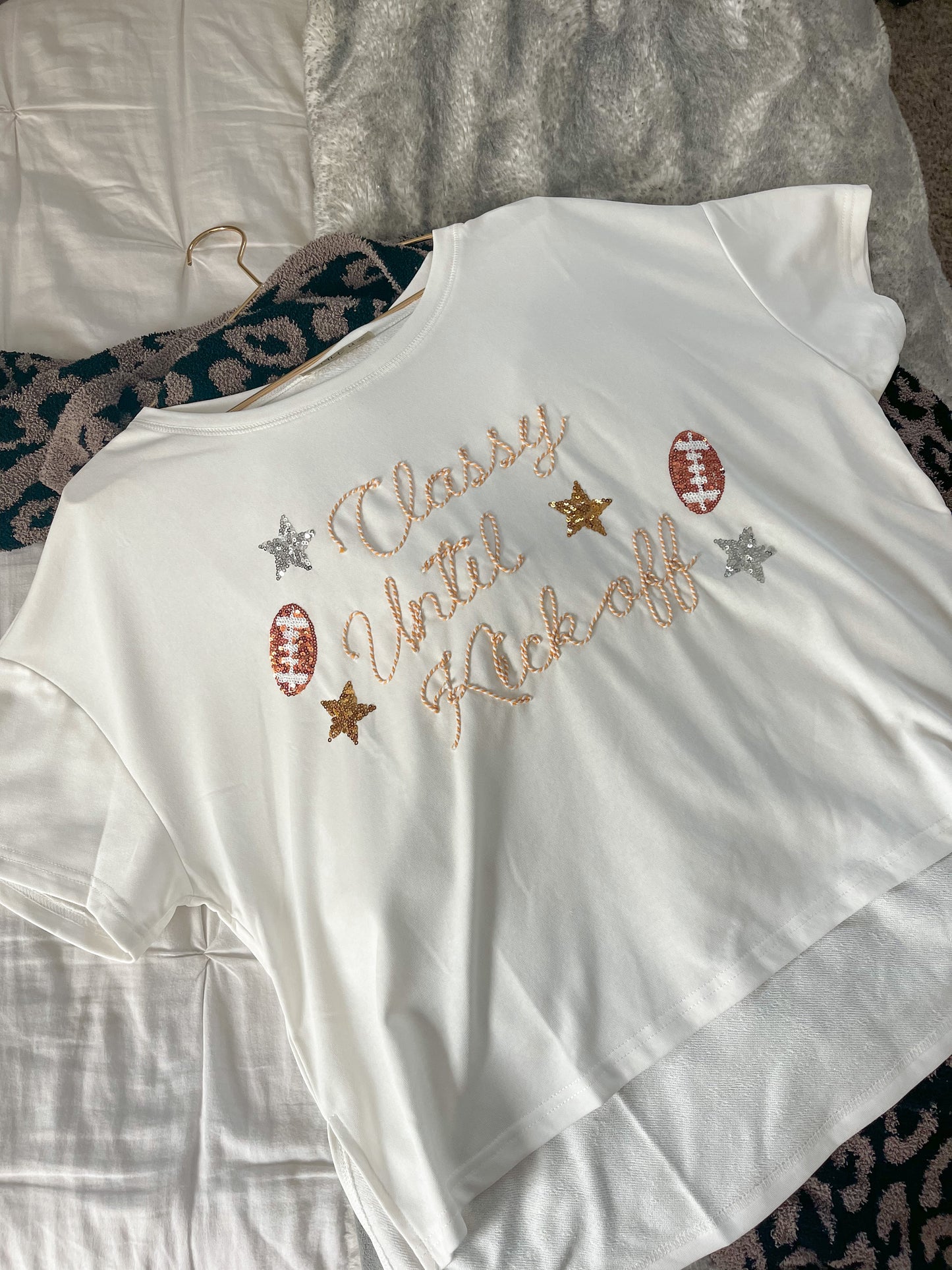 Classy Until Kickoff Tee