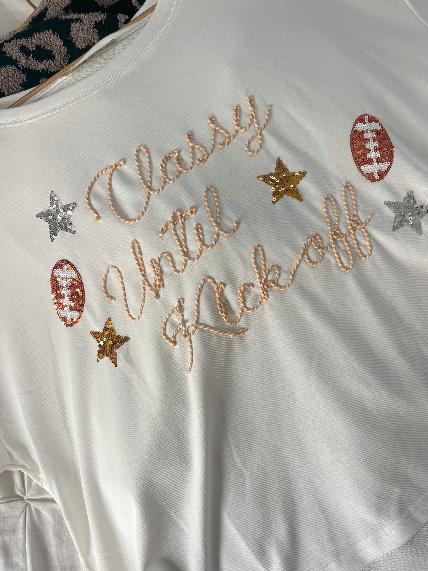 Classy Until Kickoff Tee