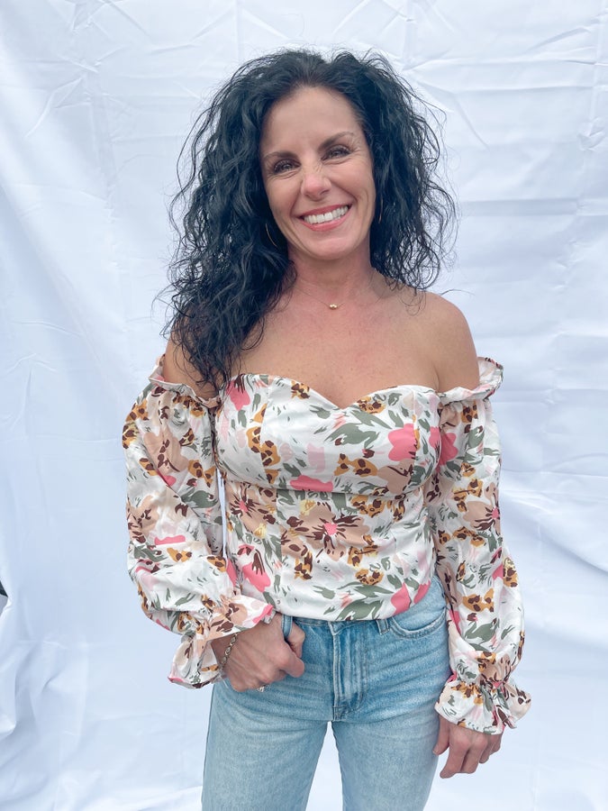 Floral Off the Shoulder Top