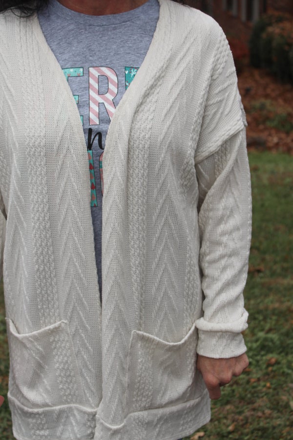 Baby It's Cold Cardigan