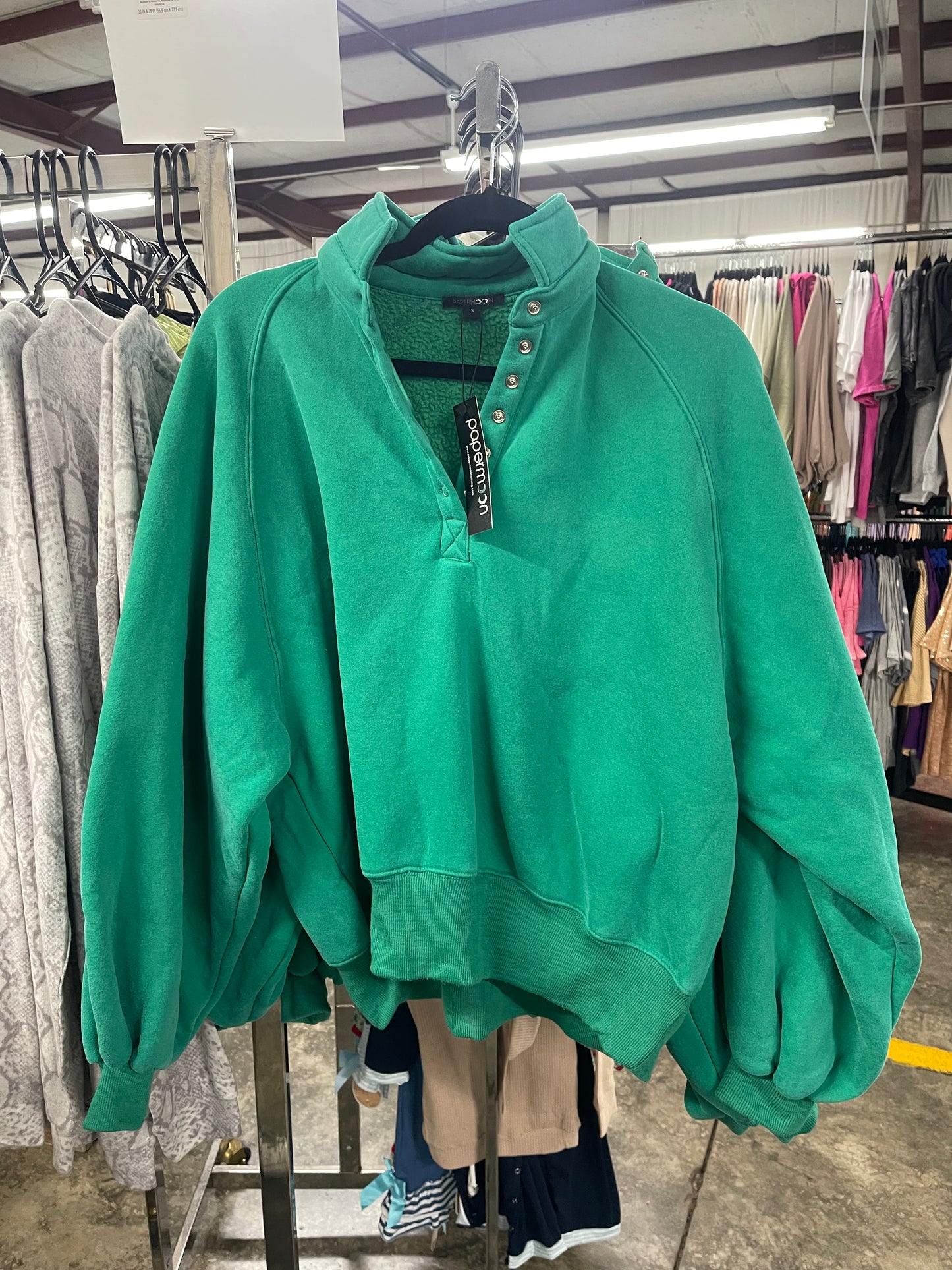 The Jade Pullover - Green