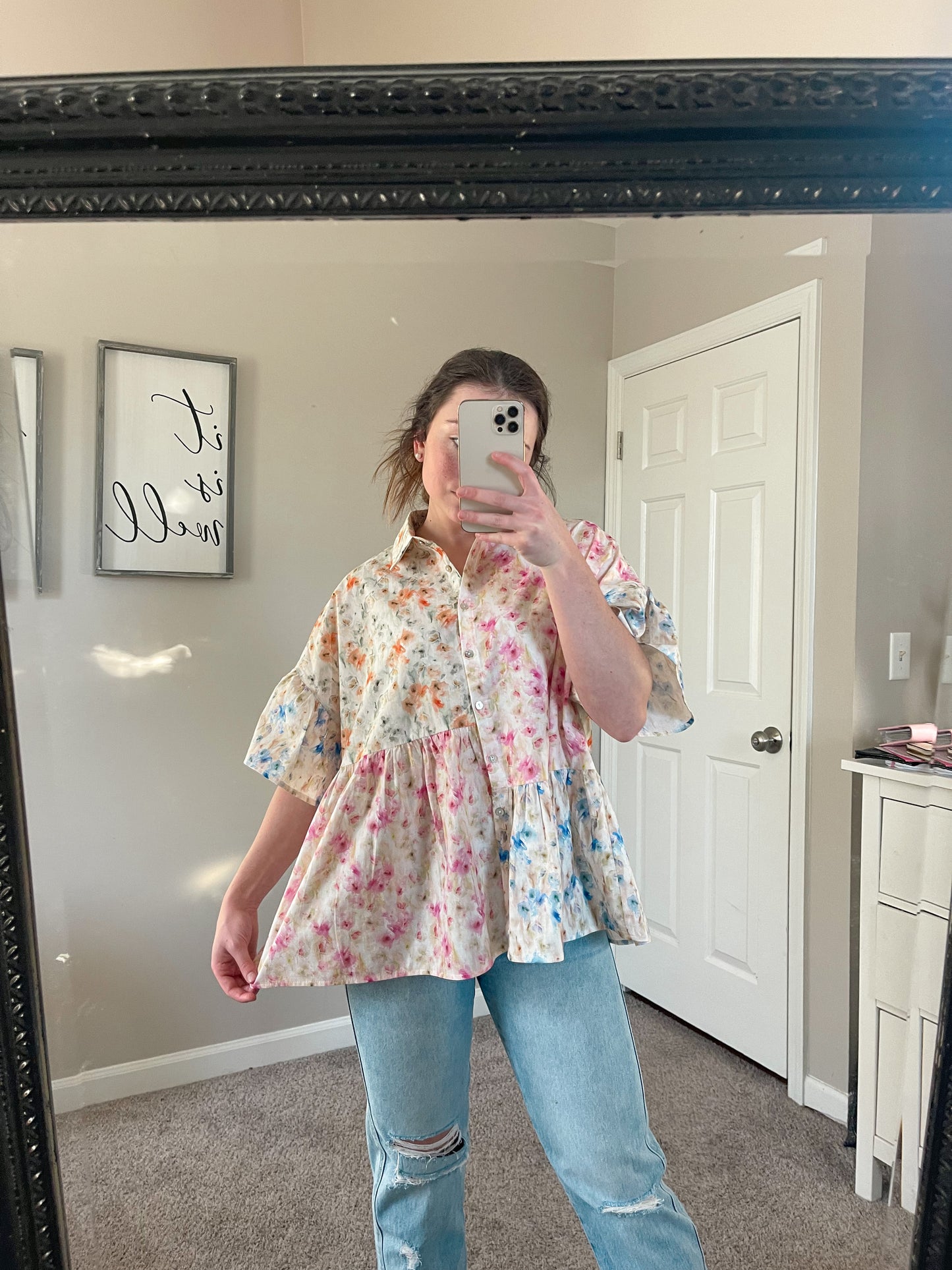 Floral and Fun Blouse
