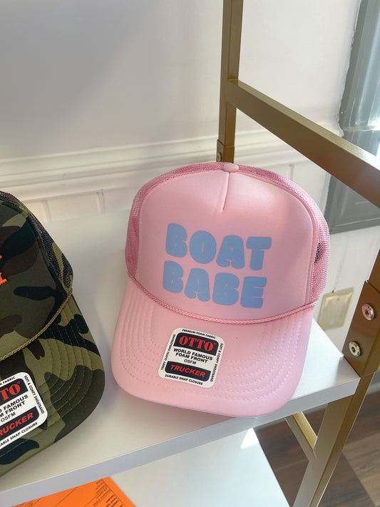 Boat Babe Hat Pink