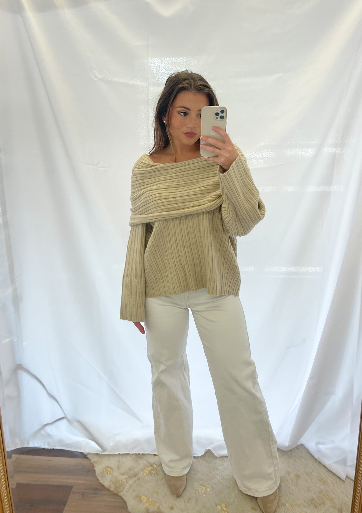 Olivia Off Shoulder Sweater