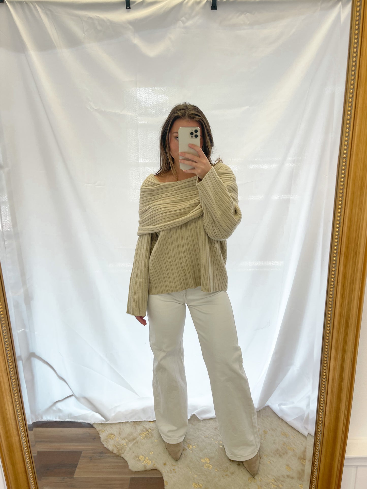 Olivia Off Shoulder Sweater