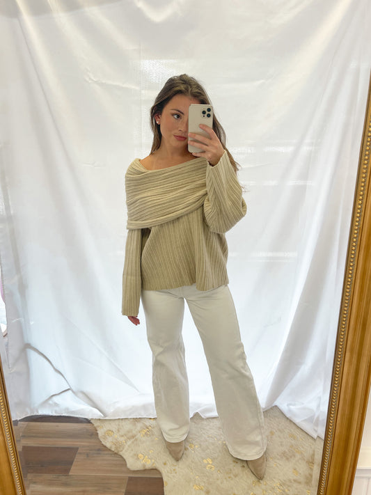 Olivia Off Shoulder Sweater