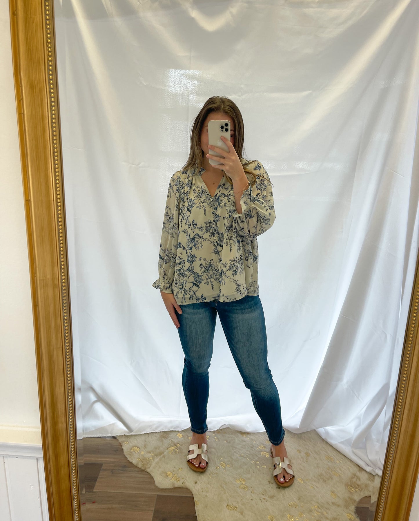 Faith Floral Top