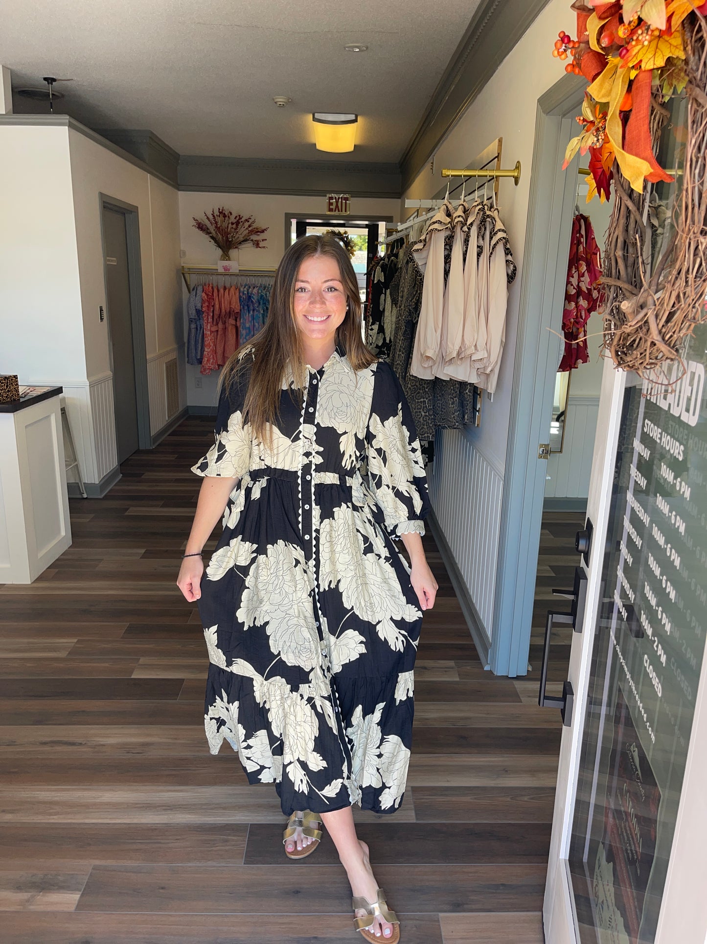 Fall Days Maxi Dress