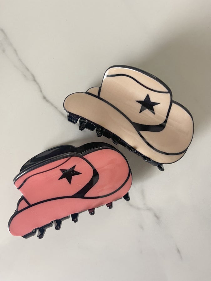 Cowboy Hat Hair Clip