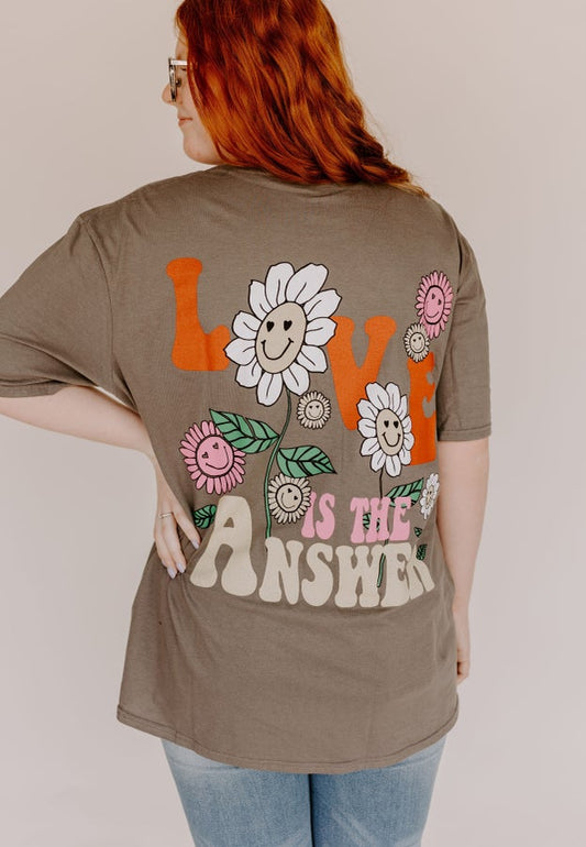 Love is the Answer Graphic Tee